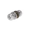 Lockwood Satin Stainless Steel Symmetry Manor Entrance Knobset