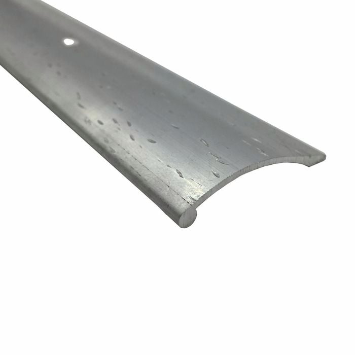 Roberts 32mm x 1.65m Pewter Hammered Cover Strip Trim