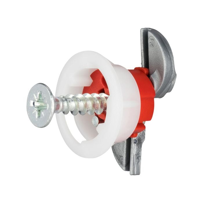 GripIt 18mm Red Plasterboard Fixing - 4 Pack