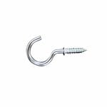Everhang 14mm Zinc Cup Hooks - 100 Pack