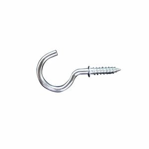 Everhang 14mm Zinc Cup Hooks - 100 Pack