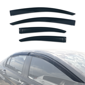 AUSGO Weather Shields For Honda City 2014-Onwards Weathershields Window Visors Wind Deflectors