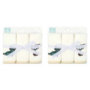 6pc Disney Toy Story Baby/Kids Cotton Washers/Washcloth 25x25cm
