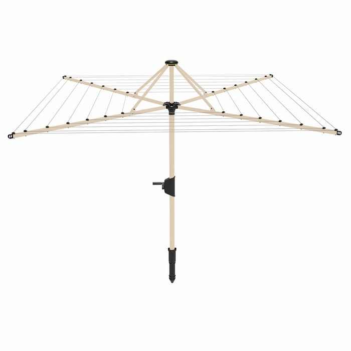 Daytek MK2 M48 Rotary Clothesline - Bark