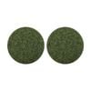 2pk Glomesh Regular Speed Scrubbing Heavy Duty Machine Floor Pad Green 380mm