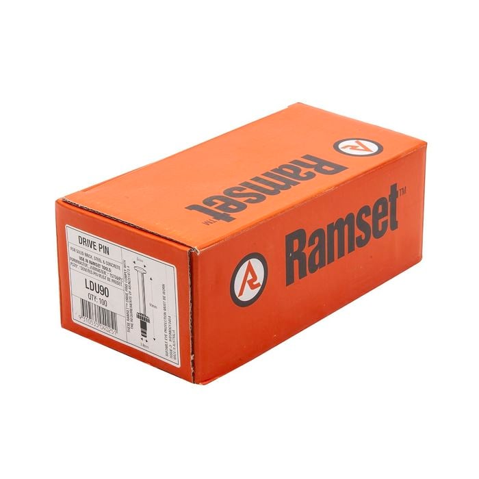 Ramset 3.8 x 90mm Nail Gun Drive Pins - 100 Pack