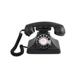 GPO 200 ROTARY TELEPHONE - BLACK