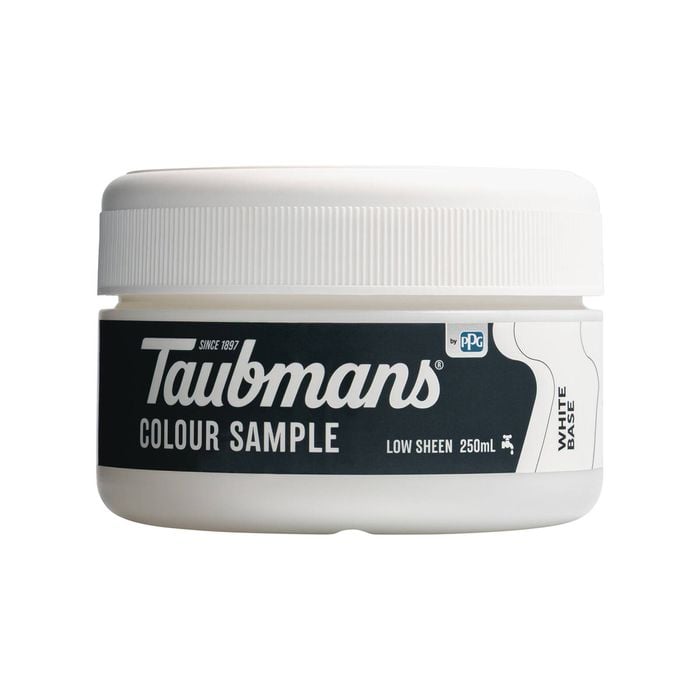 Taubmans 250ml White Sample Pot