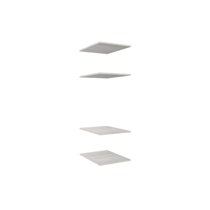 Lugna 4 Shelf Insert Kit Mist Fits 450 x 580mm Cabinet Shell