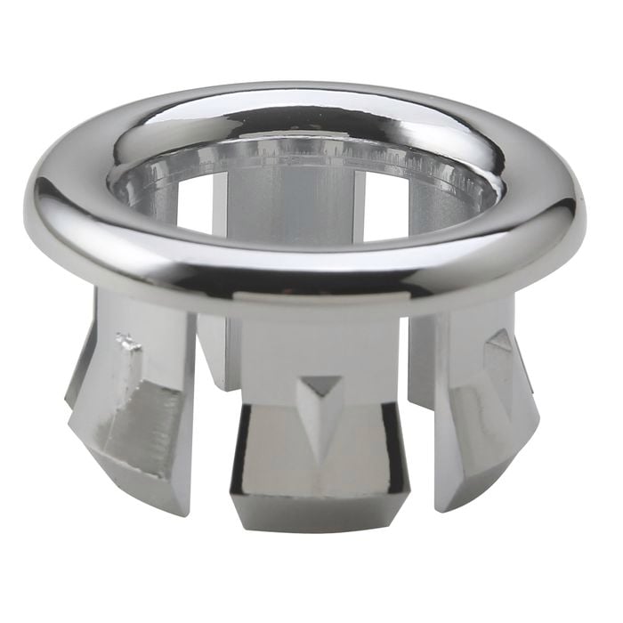 Chrome Plated Basin Overflow Insert