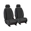 Sperling Tradies Canvas Front Grey Seat Covers - Hilux 2005-2015