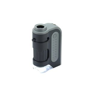 Carson MM300 MicroBrite Plus 60x  120x LED Lighted Pocket Microscope Magnifier