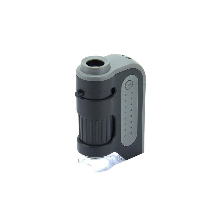 Carson MM300 MicroBrite Plus 60x  120x LED Lighted Pocket Microscope Magnifier