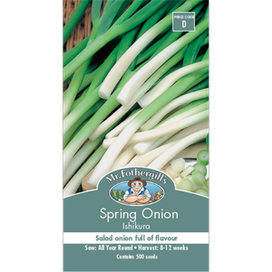 Mr Fothergill's Spring Onion Bunching Ishikura Seeds