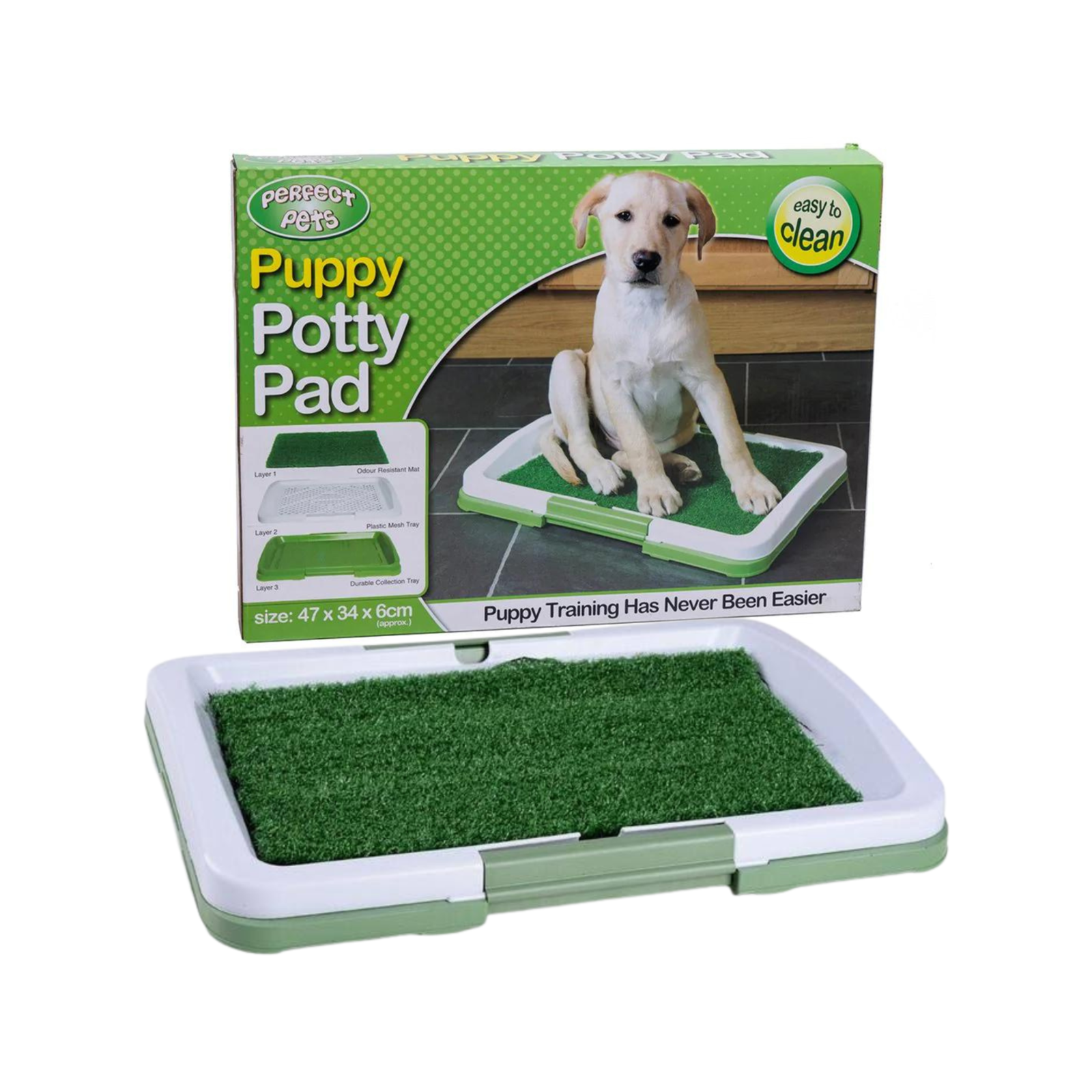 POTTY PATCH Dog Pet Training Grass Pad Portable Loo Toilet Mat Indoor Loo Bunnings Australia