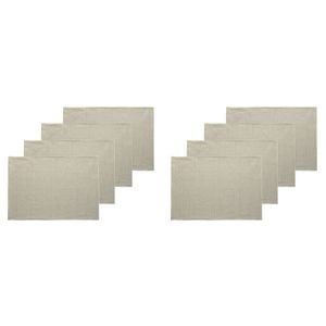 8pc Ecology Tonka Cotton Rectangular Placemats 38x53cm