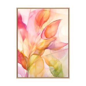Artey | Flourishing Dreams I - Framed Canvas - Natural Frame - 45 x 60cm