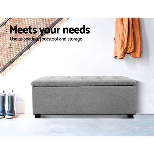 Artiss storage ottoman blanket box sale