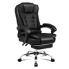 ALFORDSON Executive Office Chair with Footrest Black