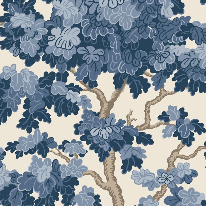 Wallpaper Trader Eken Wallpaper Roll 10.05m x 53cm, Blue