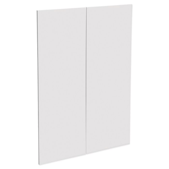 Kaboodle 900mm Coconut Milk Medium Modern Pantry Door - 2 Pack