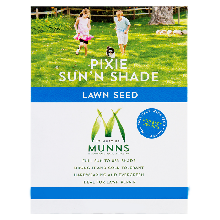 Munns 25kg Professional Pixie Sun N Shade Lawn Seed