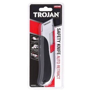 Trojan Auto Retract Safety Knife