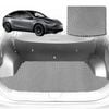 6D Diamond Car Boot Mat for Tesla Model Y 2022-Current-upper+lower-Cargo Mat-Grey-Outback GT