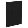 Kaboodle 900mm Black Olive Medium Country Pantry Doors - 2 Pack
