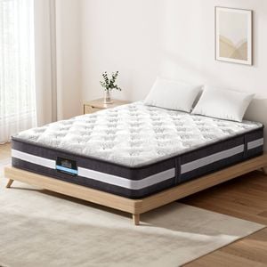 Giselle Bedding 30cm 7 Zone Pocket Spring Medium Firm Queen Mattress