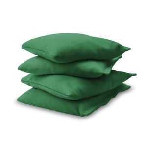 Premium Cornhole Bean Bag Set Of 4 - Dark Green