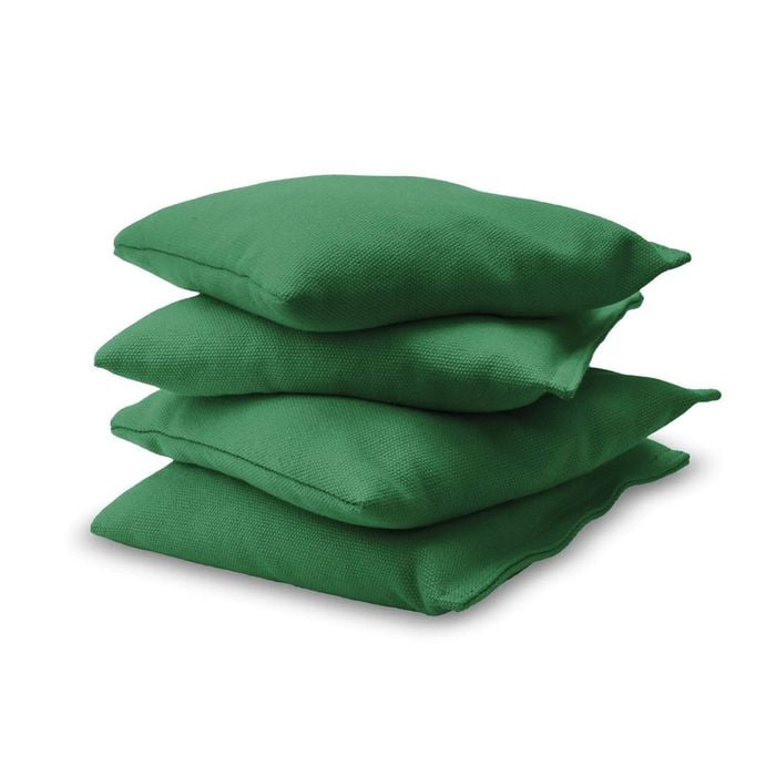 Premium Cornhole Bean Bag Set Of 4 - Dark Green