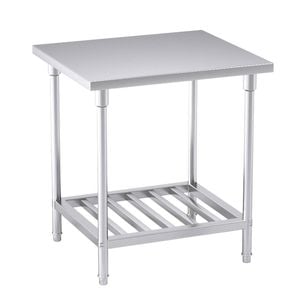 Soga 80x70x85cm Stainless Steel Prep Bench