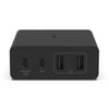 Belkin Boostcharge Pro 4-port Gan Charger 108w - Black(wch010aubk) ,2xusb-c & 2xusb-a, 2m Cable, Intelligent And Fast Charger, C