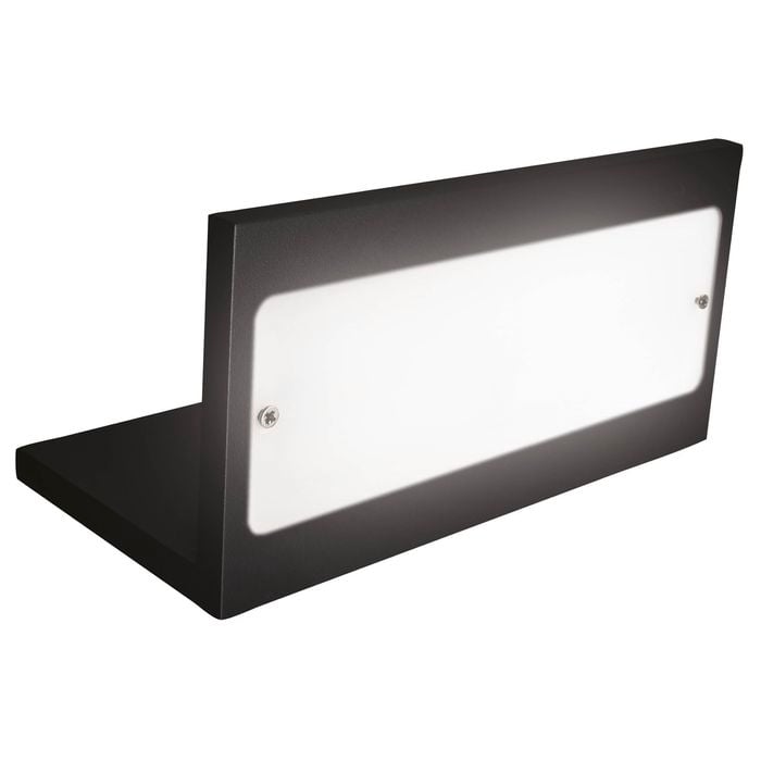 Mercator Aspen Black 12W 4000K LED Wall Light