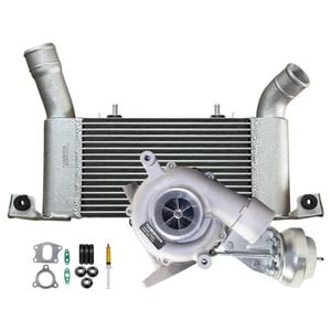 Upgrade Billet VT12 Turbo Charger With 64mm Intercooler For Mitsubishi Pajero 4M41 3.2L