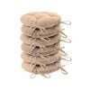 Harbour Housewares Round Dining Chair Seat Cushions - Pack Of 6
