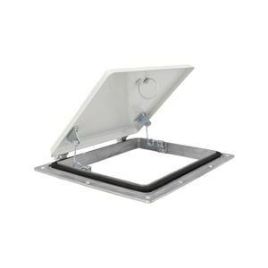 Sunrise Trailer Roof Vent 219 X 167mm Opening Large White - Rv219w