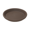 Moda 17cm Titanium Clay Italian Terracotta Saucer