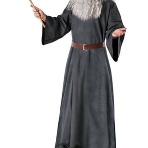 Powerful Grey Wizard Mens Deluxe Costume - Large