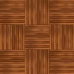 3348 x 3348mm Modular Decking Merbau 9 Panel Kit
