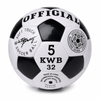 Classic Soccer Ball Football Training Standard Size 5 - Black/White - Black/White | 5 | Plastic