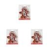 3x 3pc Topchef Stainless Steel Ginger Bread Cutters Baking Set Assorted