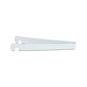 Butterie Plastic Toaster Kitchen Tongs Cooking Utensil White 24x8.7cm
