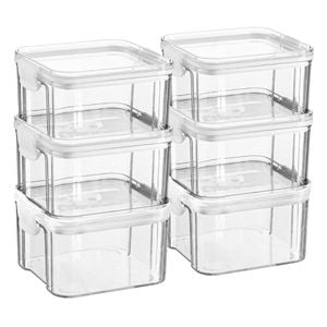 Argon Food Containers - 460ml - White - Pack Of 6