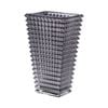 SOGA 28cm Modern Gray Ceramic Glass Vase Home Decor