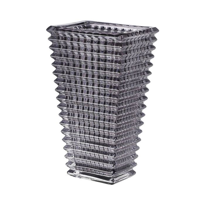 SOGA 28cm Modern Gray Ceramic Glass Vase Home Decor