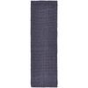 The Rug Connection Gallery Barker Navy Blue 300x80cm - Medium Runner Handwoven Jute Indoor Rug