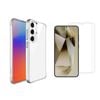 Icoverlover For Samsung Galaxy S25+ Plus Case + 2 Glass Screen Protectors, Clear