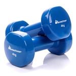 METEOR 4kgx2 Anti-Slip Vinyl Dumbbells